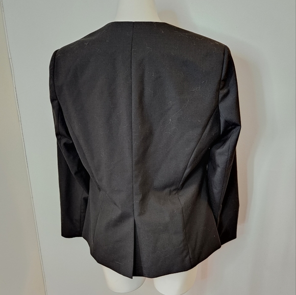 Of Mercer Long Sleeve Wool-Blend Blazer 14 - Picture 4 of 6